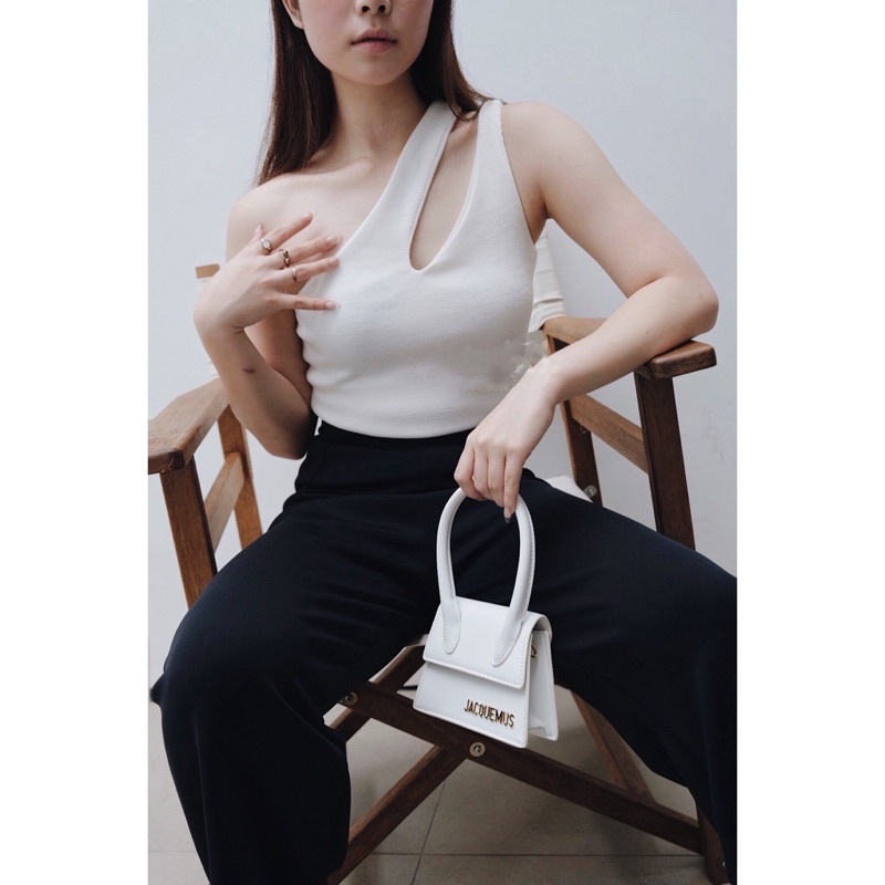 BEFAST - ZRD OOTD Wanita Tshirt YOLA / Lilou One Shoulder Double Strap Tank Top / Tanktop Kekinian Remaja / Atasan Sexy Wanita / Tanktop Terbaru 2022 / Fashion Remaja / OOTD Ala Style Korean