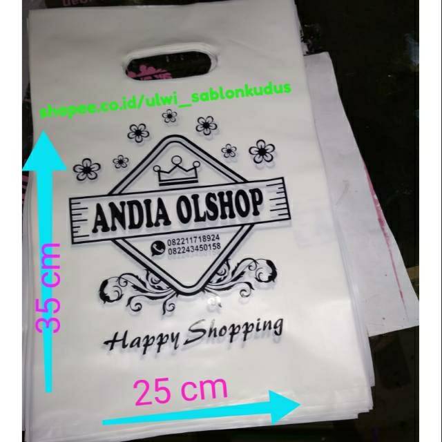 

Plastik plong sablon 25x35