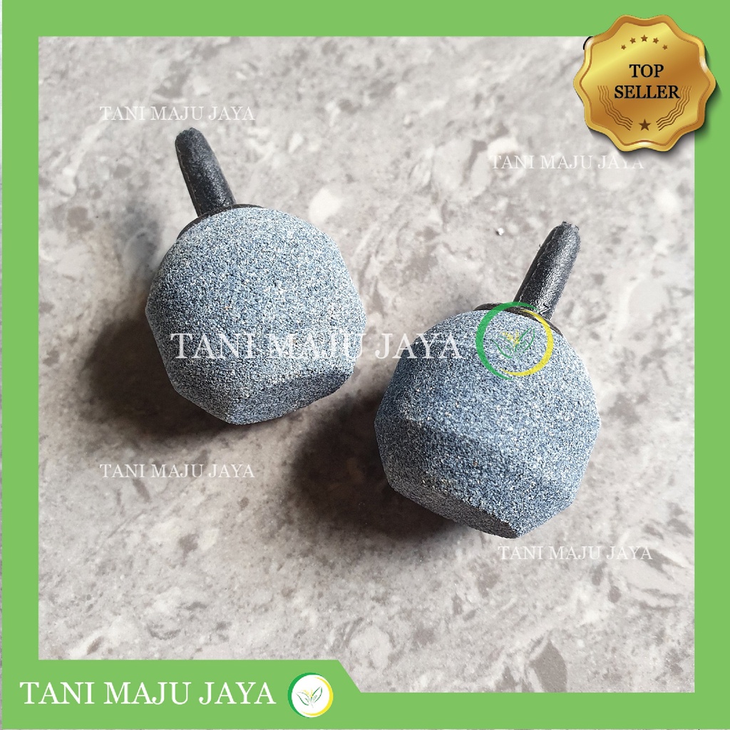 Batu Aerator Aerasi Airstone / Air Stone Aquarium Bulat 3 cm