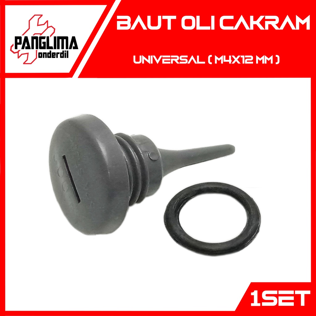 Tutup Oli Abu Mio 2008-2011 Penutup-Colokan Oil Plus Seal-Sil-Oring-Karet Set Mesin