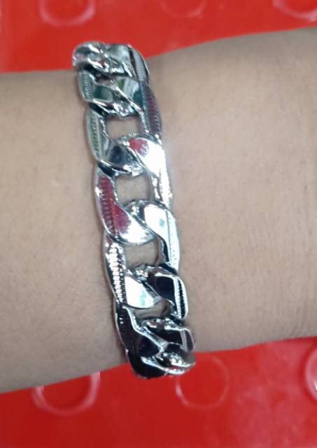 Gelang tangan rhodium 03