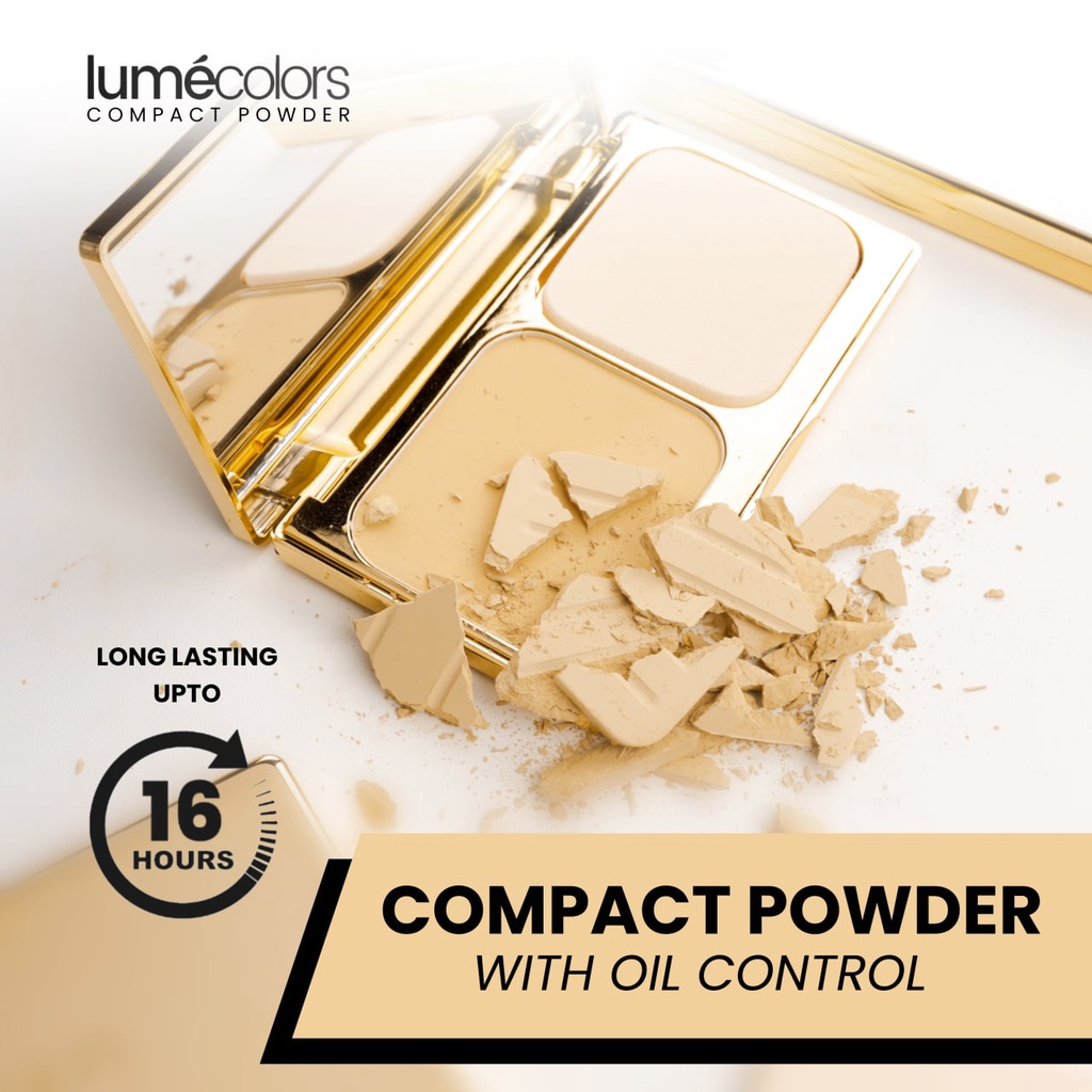 [FS] Lumecolors BPOM COD Compact Powder Bedak Padat Longlasting Original