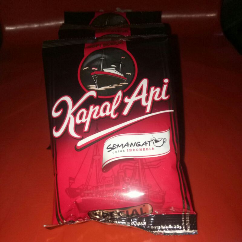 

Kopi Bubuk Kapal Api Special Bubuk 30 gram isi 10 Sachet