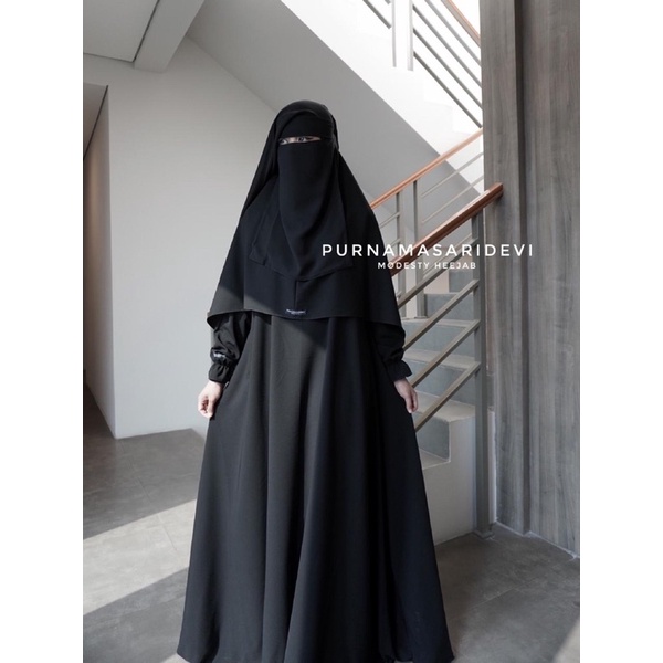 [ABAYA ONLY] DIPPE ABAYA BY PURNAMASARI DEVI ID