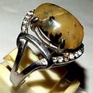 cincin batu akik badar lumut