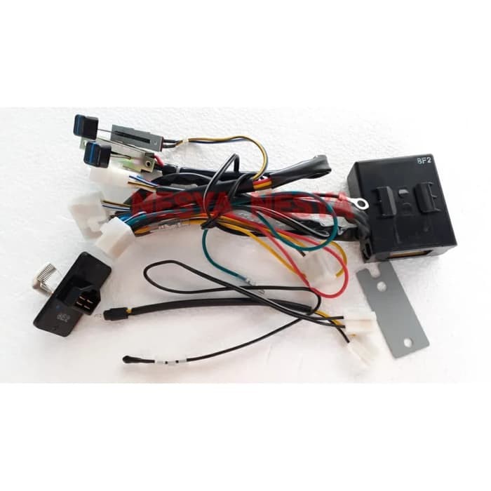 Panel Switch Knop Knob Geser Control AC Kijang Kapsul KOMPLIT LENGKAP