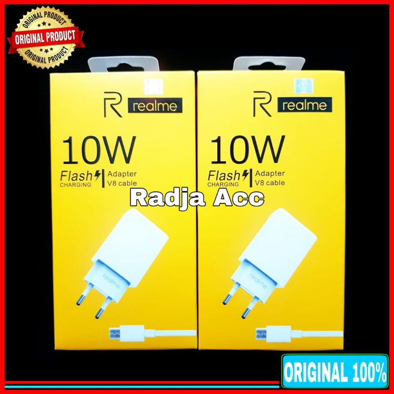 Charger Realme C21y ORIGINAL 100% Micro USB 10 Watt 2A