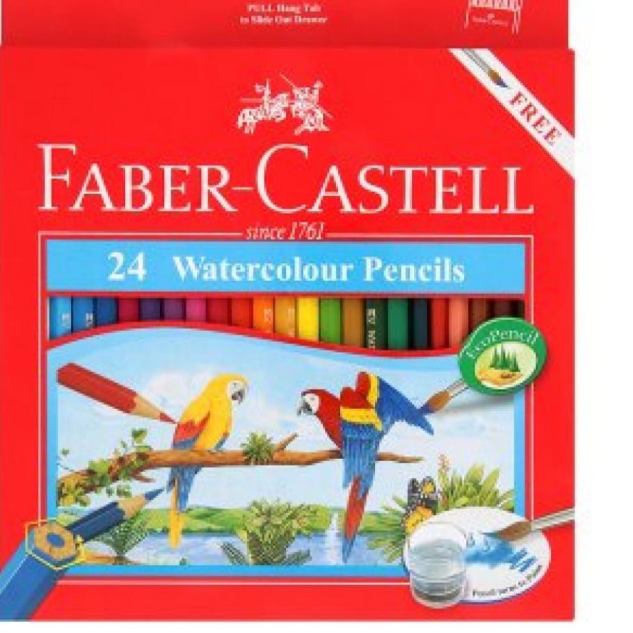 

- QQN FABER CASTEL ISI 24/48 WATERCOLORS Terkini¯