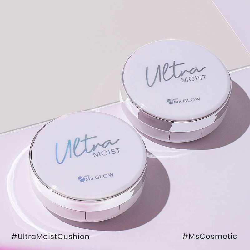 ULTRA MOIST CUSHION MSGLOW || MOIST CUSHION by MS COSMETICS