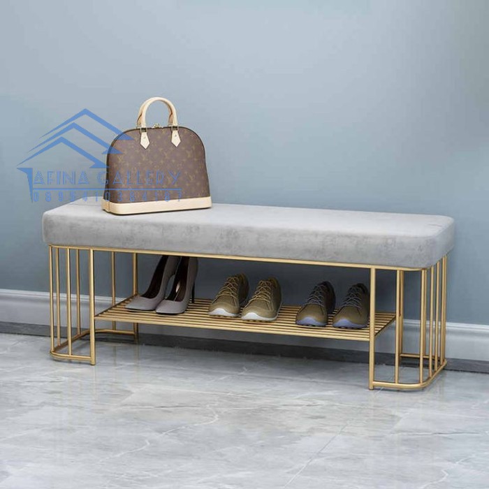 Bench rangka besi jari2 rak sepatu rangka besi terbaik