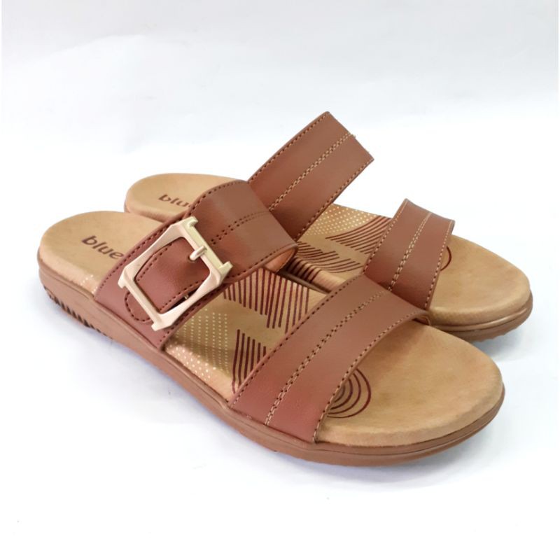 Sandal Wanita BlueAngel - Sandal Casual - BlueAngel KL 20 Tan
