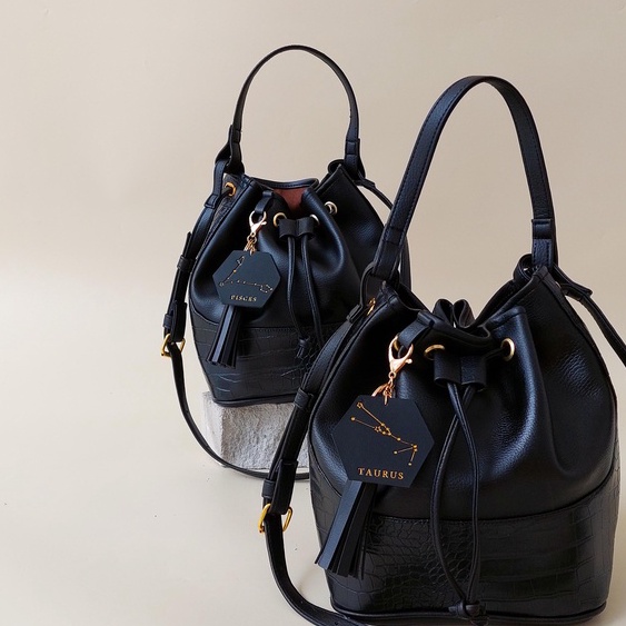 Promo Zodiac Bucket Bag / Tas Selempang Wanita