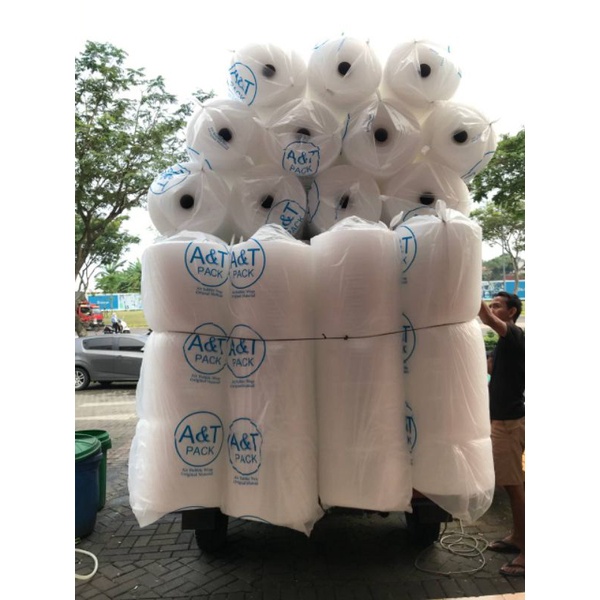 

BUBBLE WRAP MURAH 125CM X 50M A&T PACK BENING HITAM KUALITAS PREMIUM