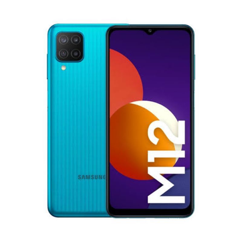 SAMSUNG M12 4/64GB RAM 4GB ROM 64GB & 3/32GB GARANSI RESMI SAMSUNG-1