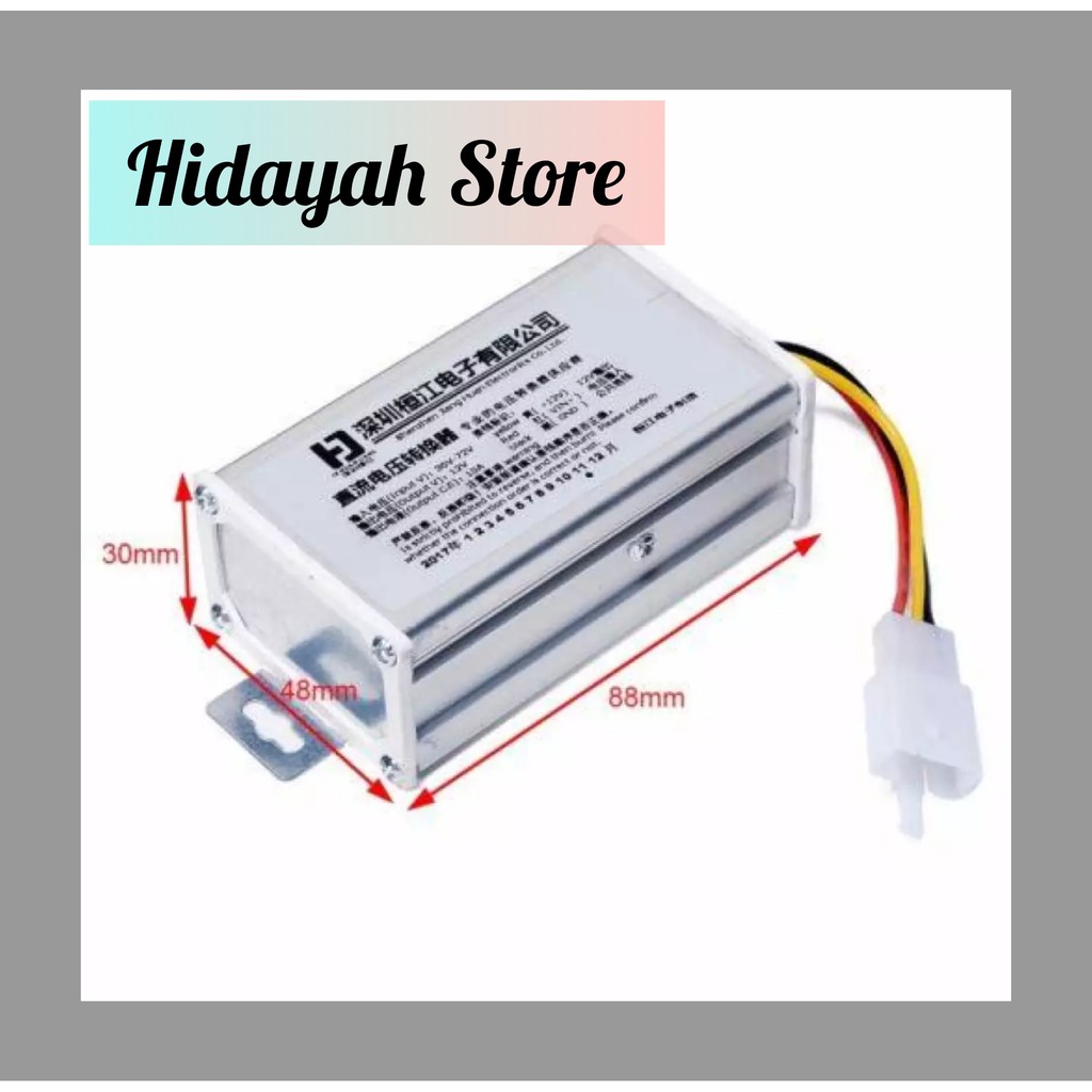 Dc to Dc Stepdown 48-72V to 12V DC