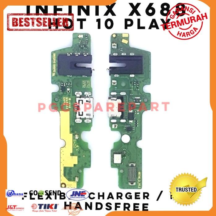 Acc Hp Original Flexible Connector Charger Mic Infinix X688 Hot 10 Play