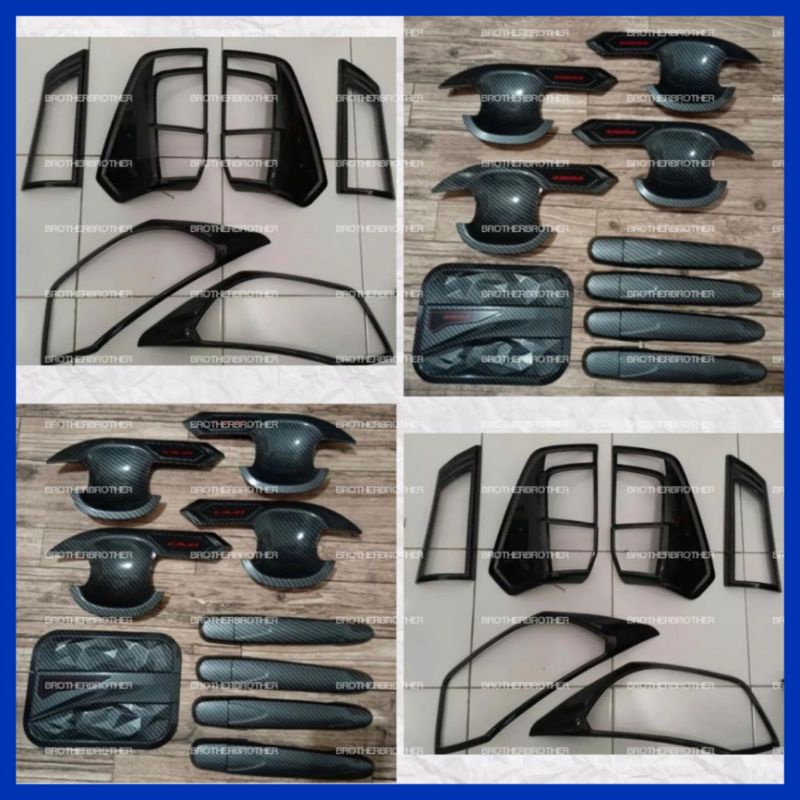 Jual Paket Garnish Depan Belakang Outer Handle Cover Calya Sigra