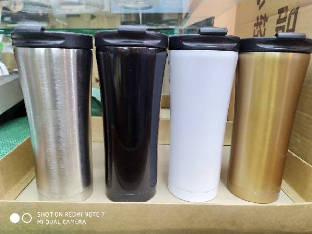 Tumbler Stainless Polos Model Mug Starbucks 500 ML
