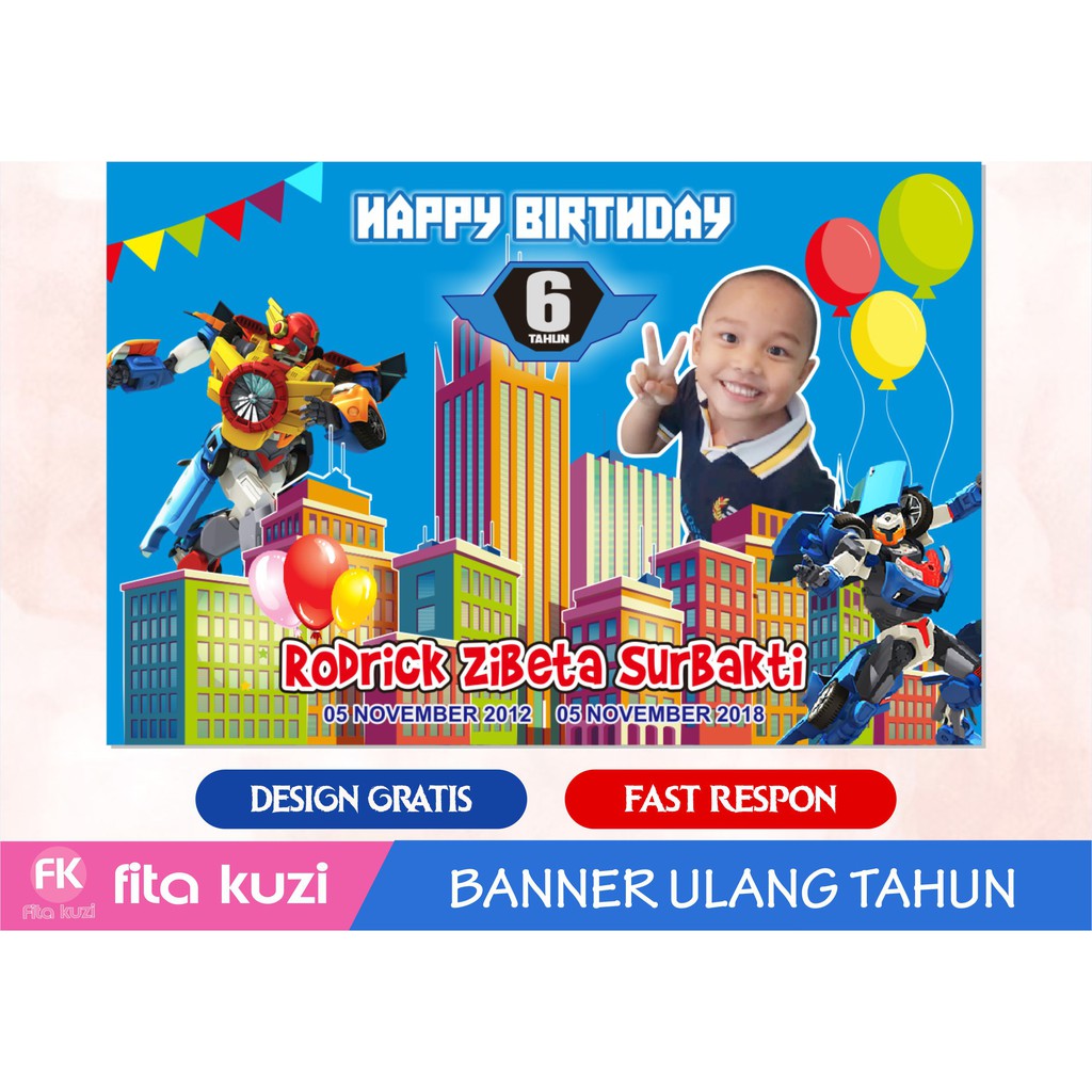 Desain Banner Ulang Tahun  desain ratuseo com