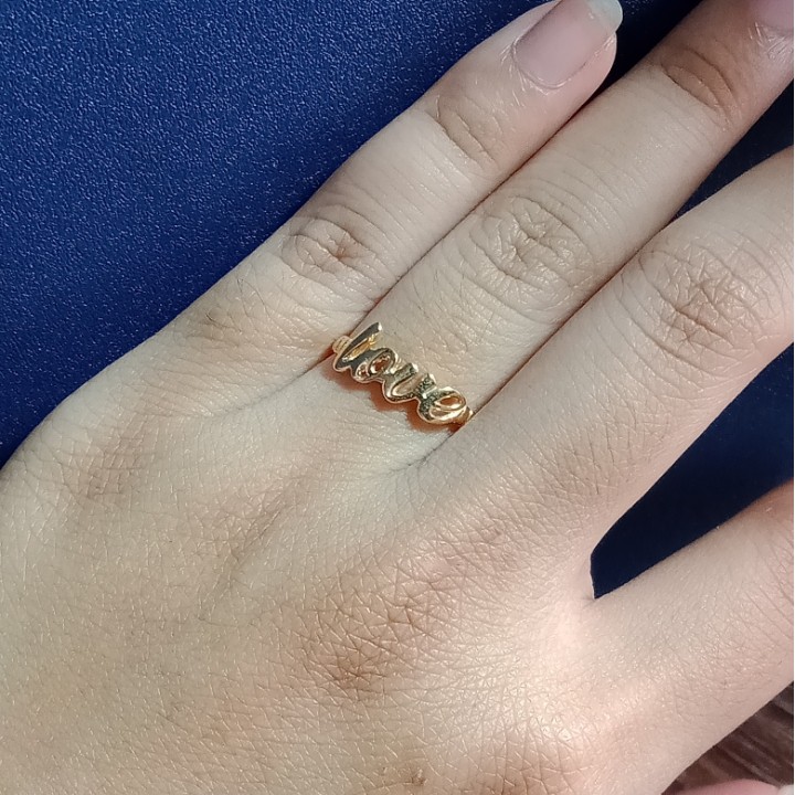 Cincin Emas 17K - 1.35 gr Kadar 750 - 692