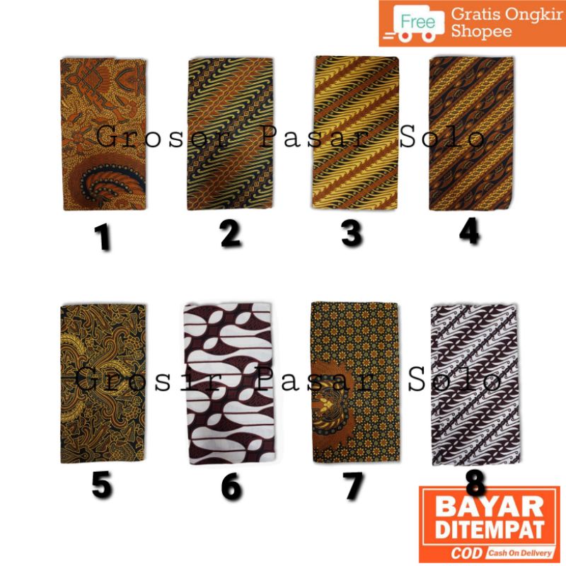 Jarik Jawa / Kain Batik Jawa / Jarik Blangkon / Batik Blangkon