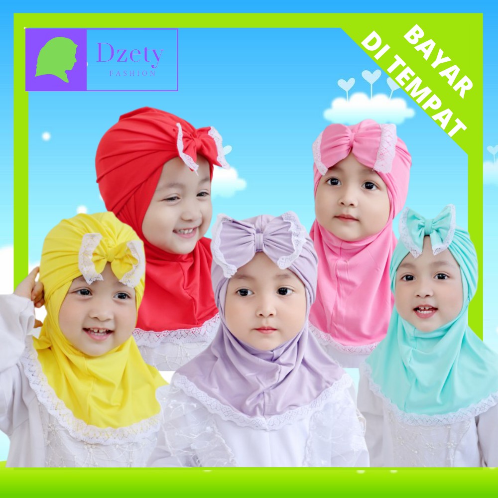 JILBAB ANAK BERGO ANAK PLISKET BONEKA 1 PET AL FAJRIL COLLECTION