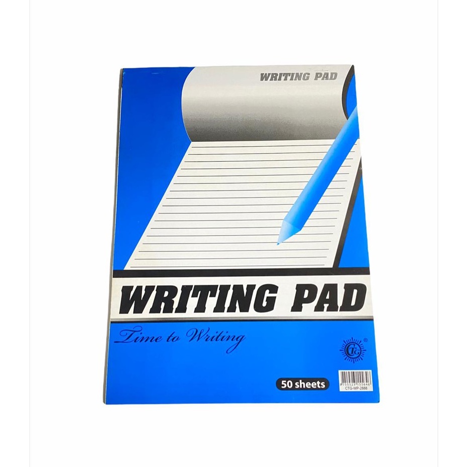 ( 50 Lembar ) BUKU NOTES BERGARIS WRITTING PAD - NOTEBOOK WRITING PAD / BUKU CATATAN / FLIP OVER PAD / BLOCK NOTE FOLIO BERGARIS