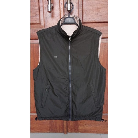 Chamois Vest/ rompi down second branded two in one