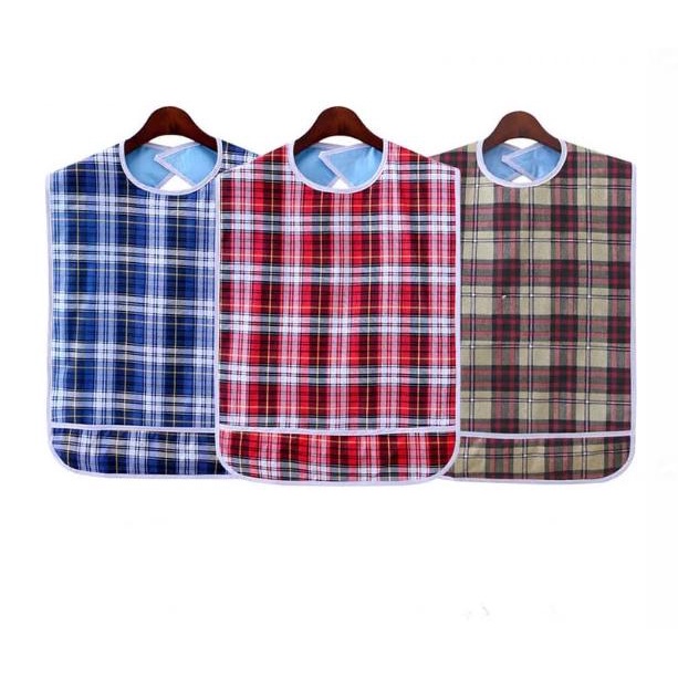 Celemek Makan Dewasa Apron Bib Tahan Air 45X65Cm