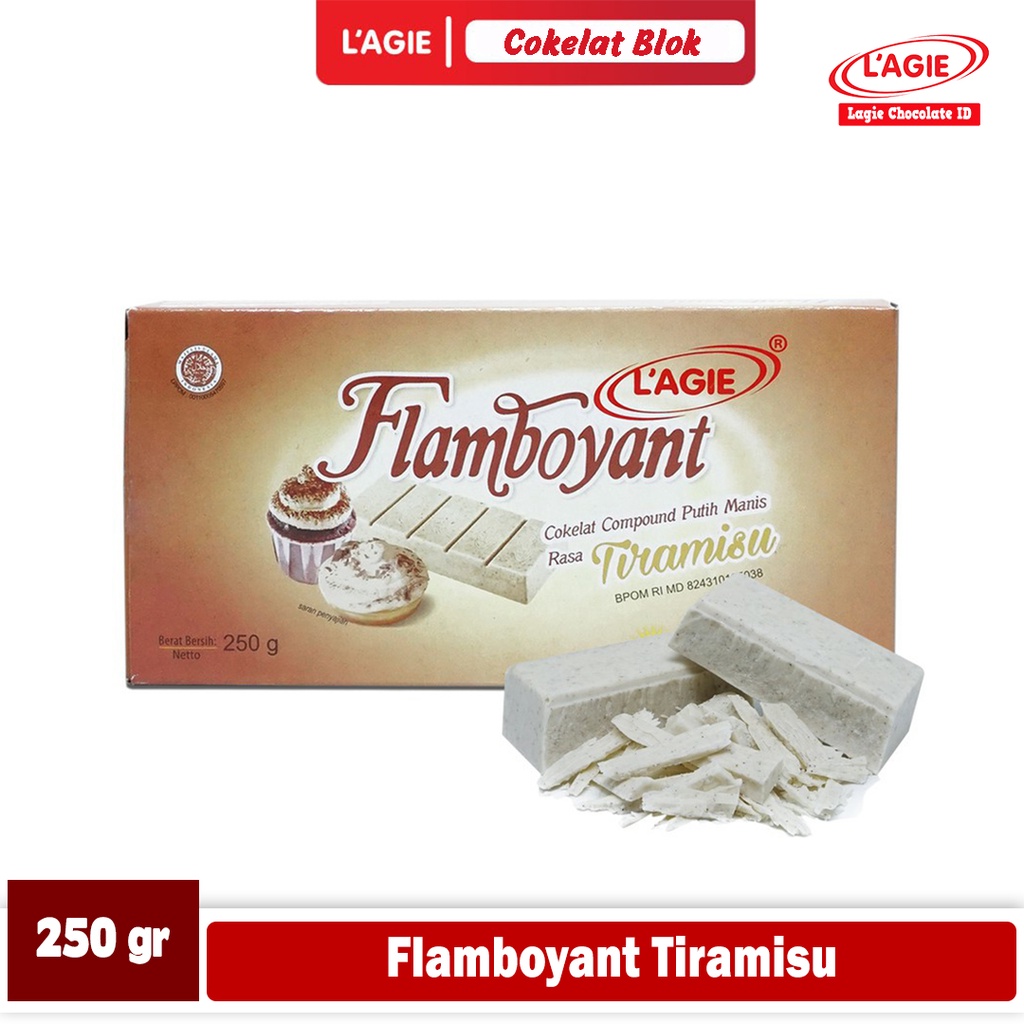 

LAGIE FLAMBOYANT TIRAMISU 250GRAM