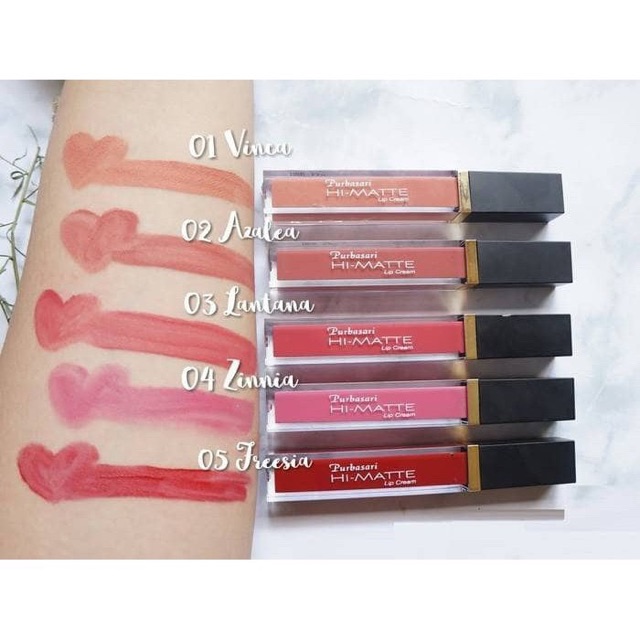 Purbasari Hi Matte Lipcream