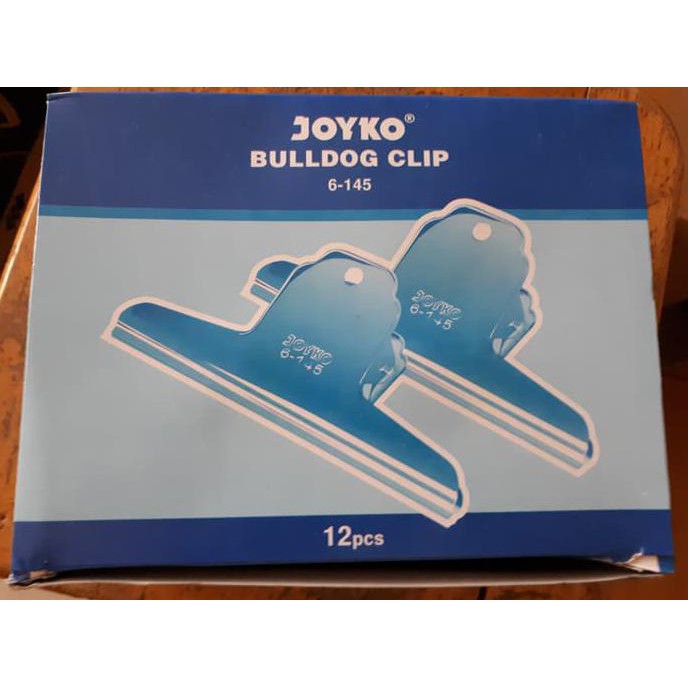 

Bulldog Clip Joyko 6-145/Jepitan Besar/Klip Kertas/Penjepit Jumbo