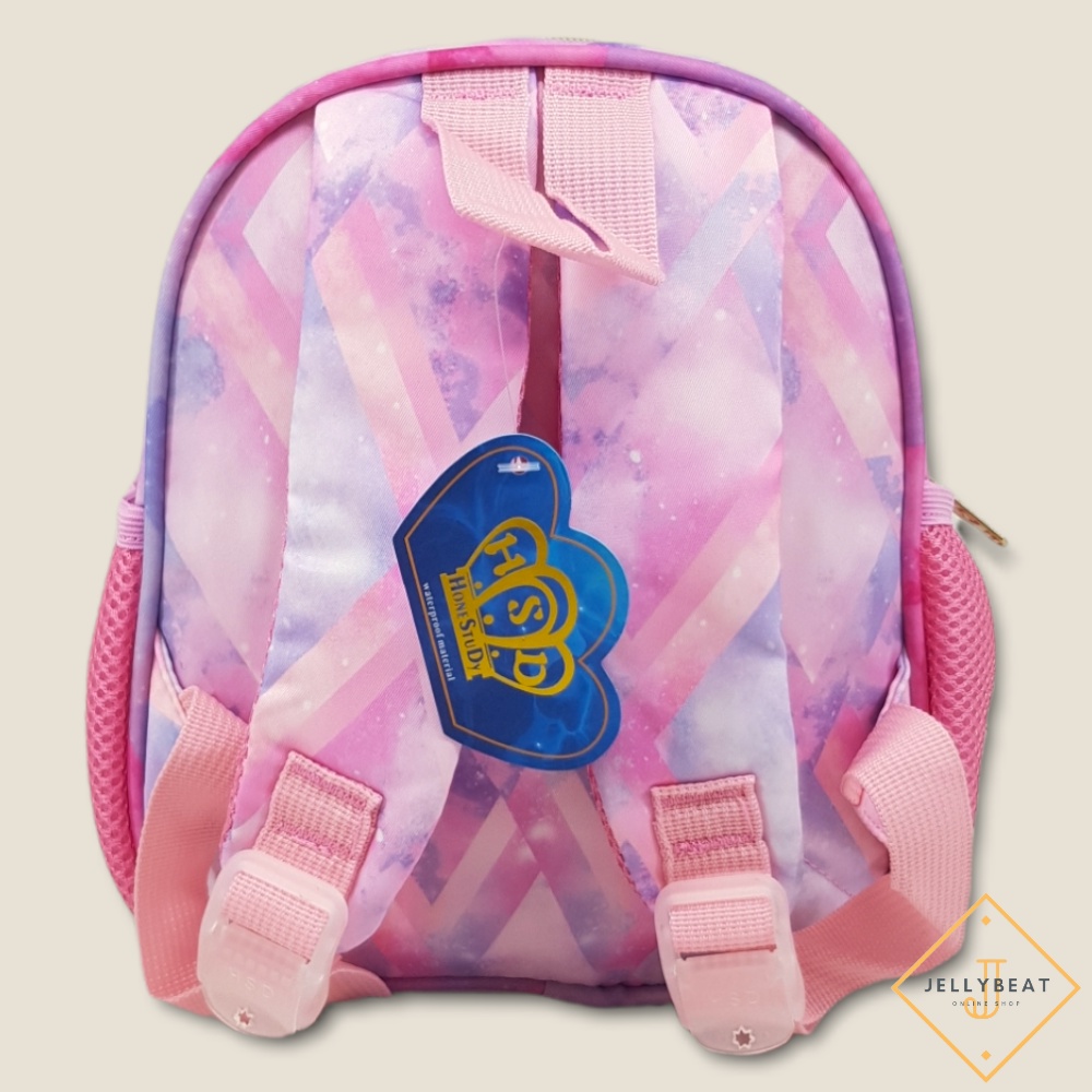 TAS RANSEL 3D ANAK PG KARAKTER UNICORN PINK