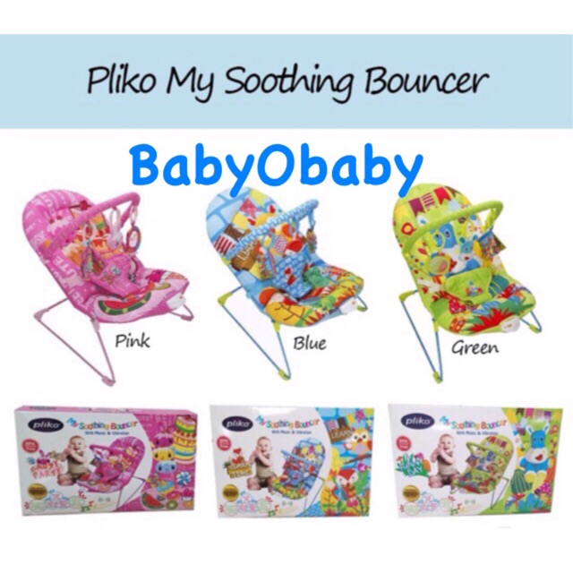 PLIKO My Soothing Bouncer Bouncer Kursi  Bayi Kursi  Santai  