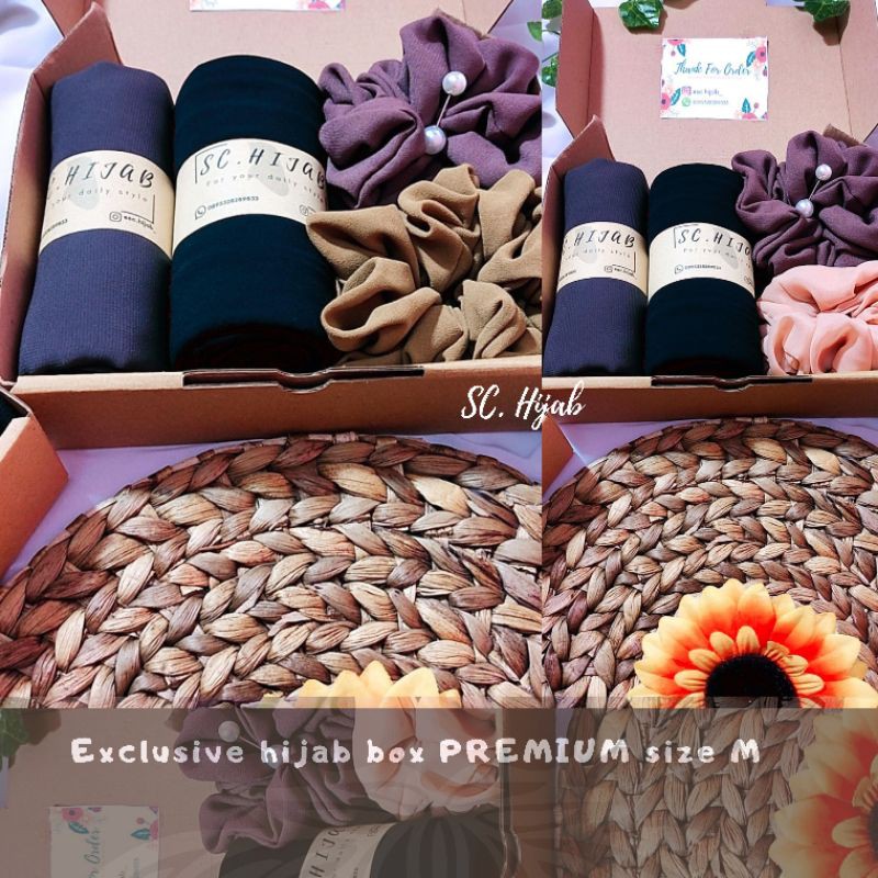 

[BISA COD] GIFT BOX -HIJAB SET KADO ULTAN GRADUATION WEDDING DLL