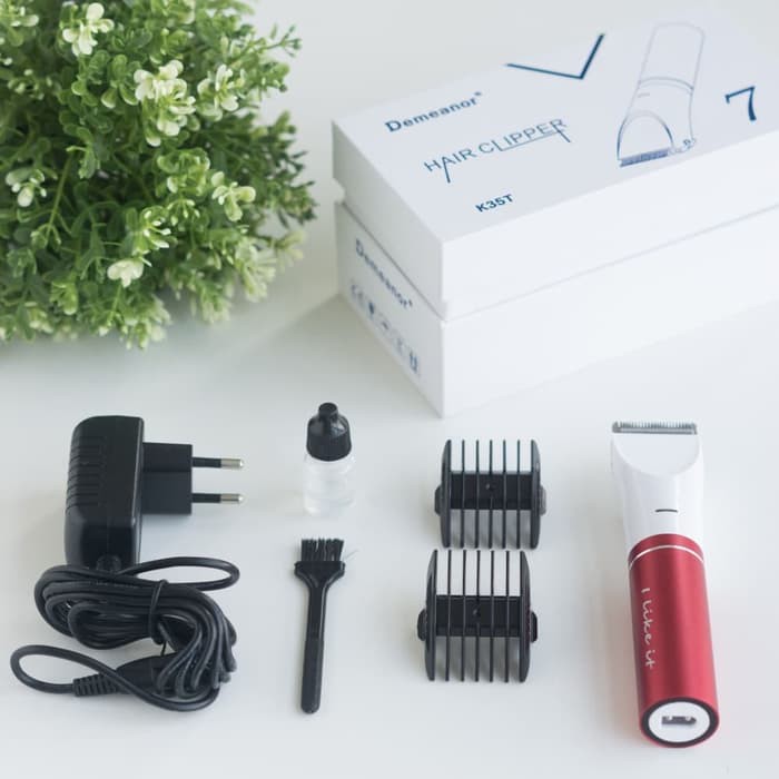 Alat Potong Rambut Styling Wanita Clipper Kecil Trimmer Cukur Rambut/ Demeanor K35T Mur OBGA6470