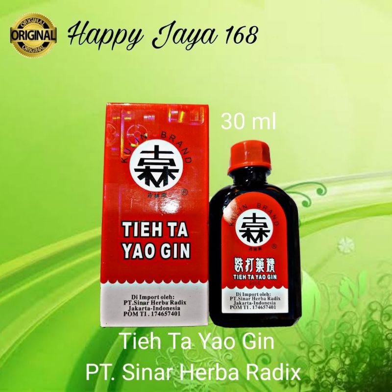 Tieh Die Da Yao Gin Obat Merah Betadine Cina Obat Luka Memar Keseleo