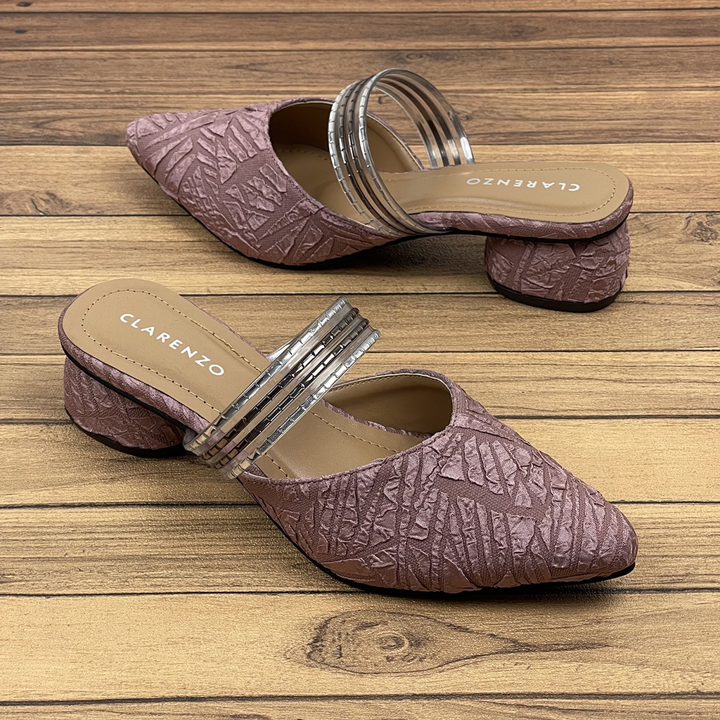 Sepatu Wanita Slip On Mules JP21 original Belvina ~ Clarenzo