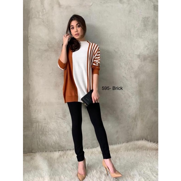 595 OVERSIZE TOP - ATASAN OVERSIZE WANITA