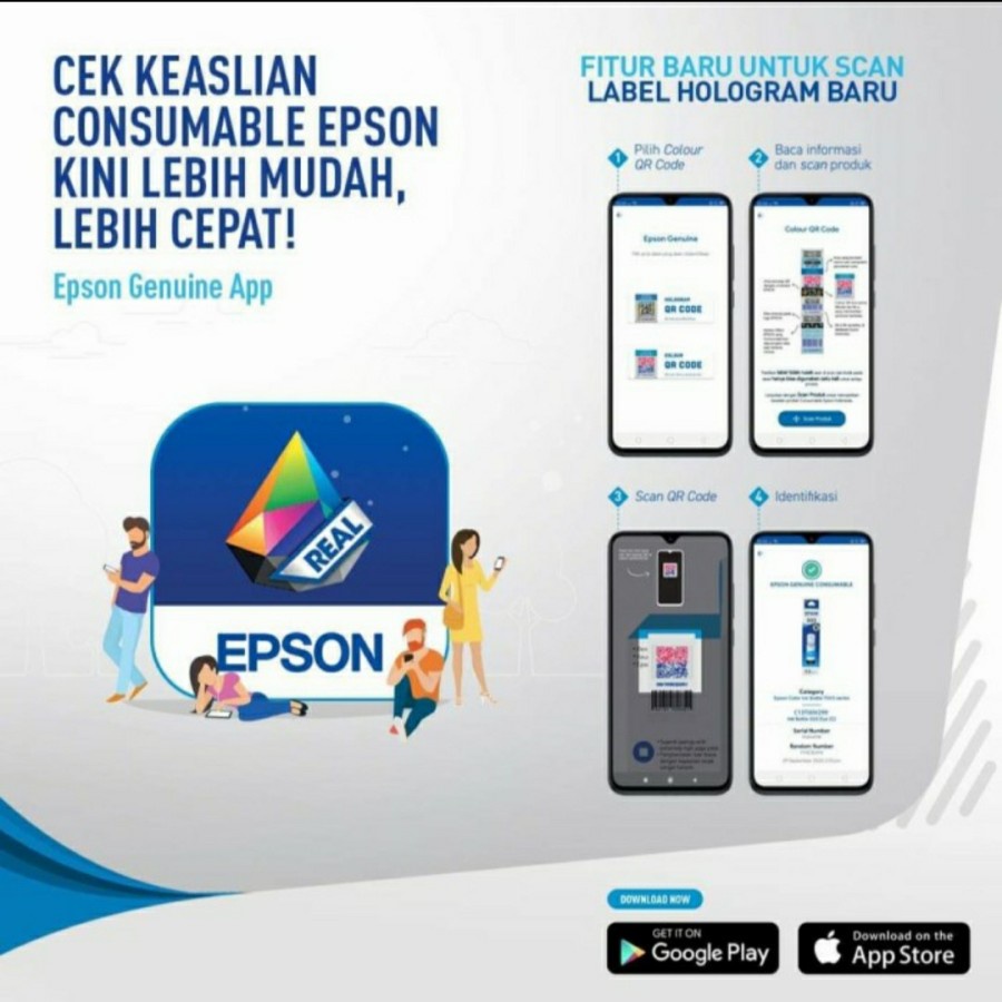 TKDN BOX T 003 Black 65ml Tinta Epson Jamin 100% Original Box 003 HITAM Untuk Epson L1110, L1210, L1250, L3110, L3210, L3150, L3250, L3550, L5190, L5290, L5590, L11050, L1216, L1256, L3216, L3256, L5296, L1211, L1251, L3211, L3251 - T003
