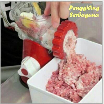 Alat Penggiling Daging Manual Sayur Buah - Meat Grinder Mesin Gilingan Termurah Serba Guna Praktis