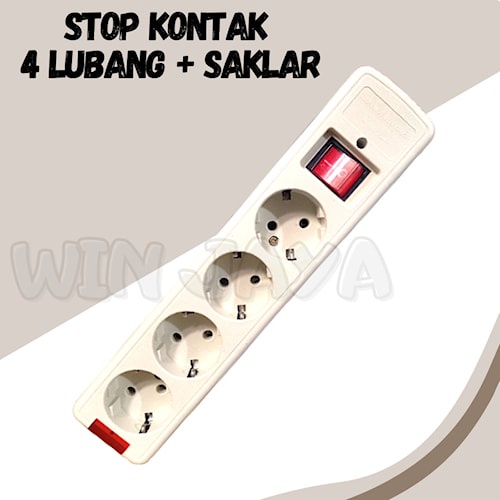 STOP KONTAK 3- 4-5 LUBANG ON OF SAKLAR NON CP COLOKAN LISTRIK 3 LUBANG ON OF