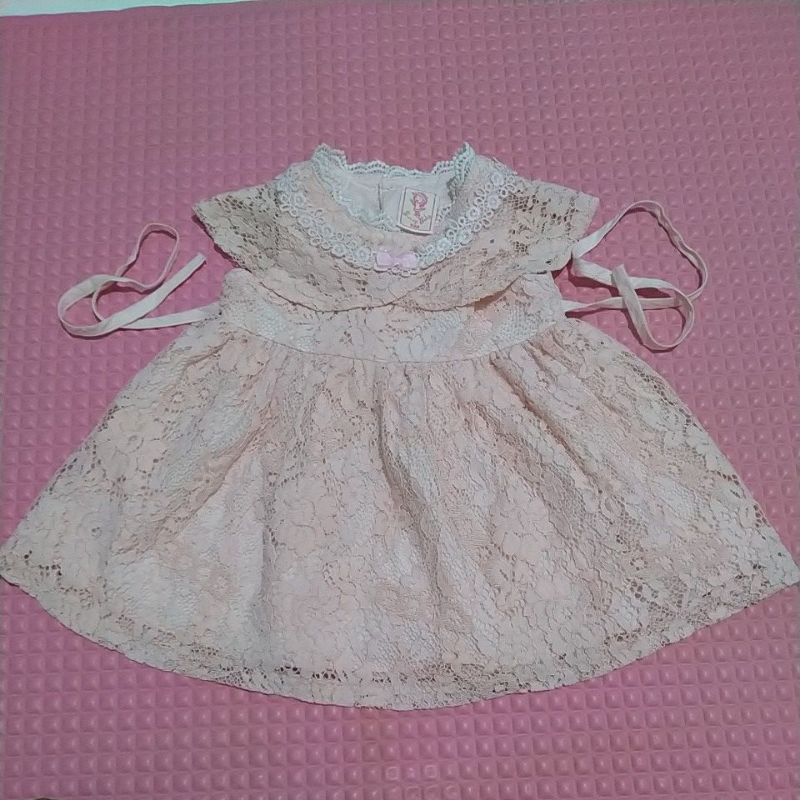 Dress Bayi Brukat Sunny Baby like new