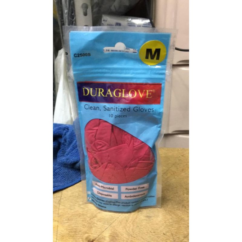 Sarung Tangan merk Duraglove nitril isi 10pcs