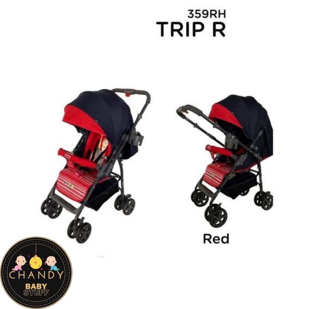 STROLLER BABY PLIKO TRIP R 359R BISA HADAP DEPAN BELAKANG