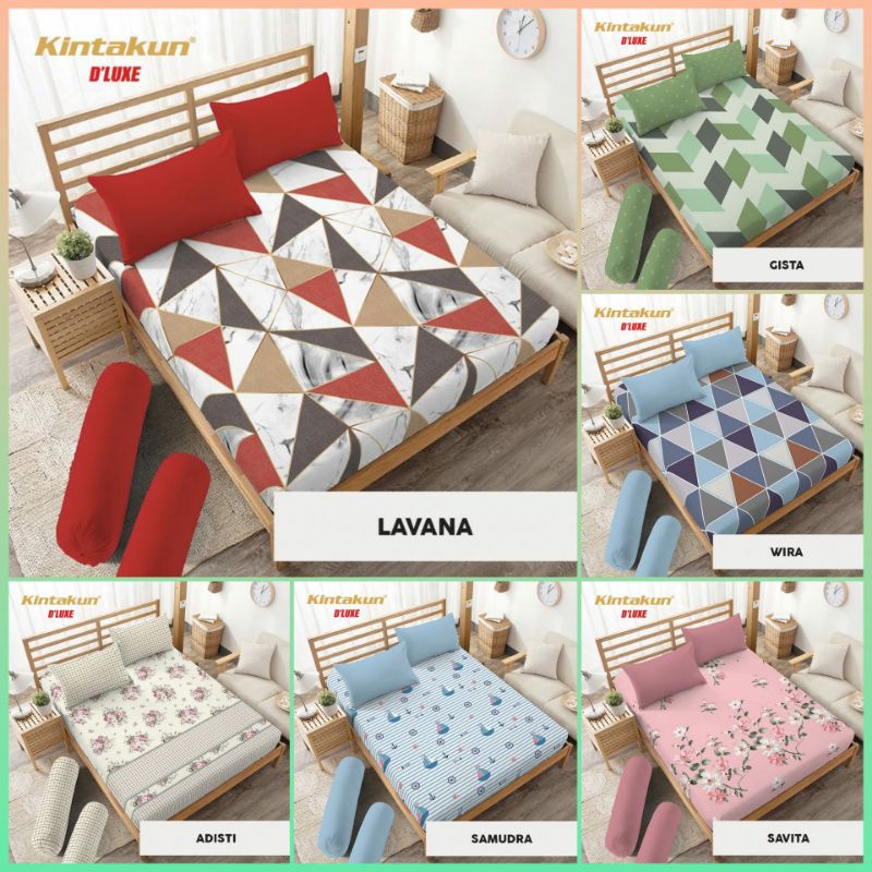 Seprei / Sprei Kintakun UK180x200 dan 160x200 / Sprei Kintakun Dluxe No. 1 dan No. 2