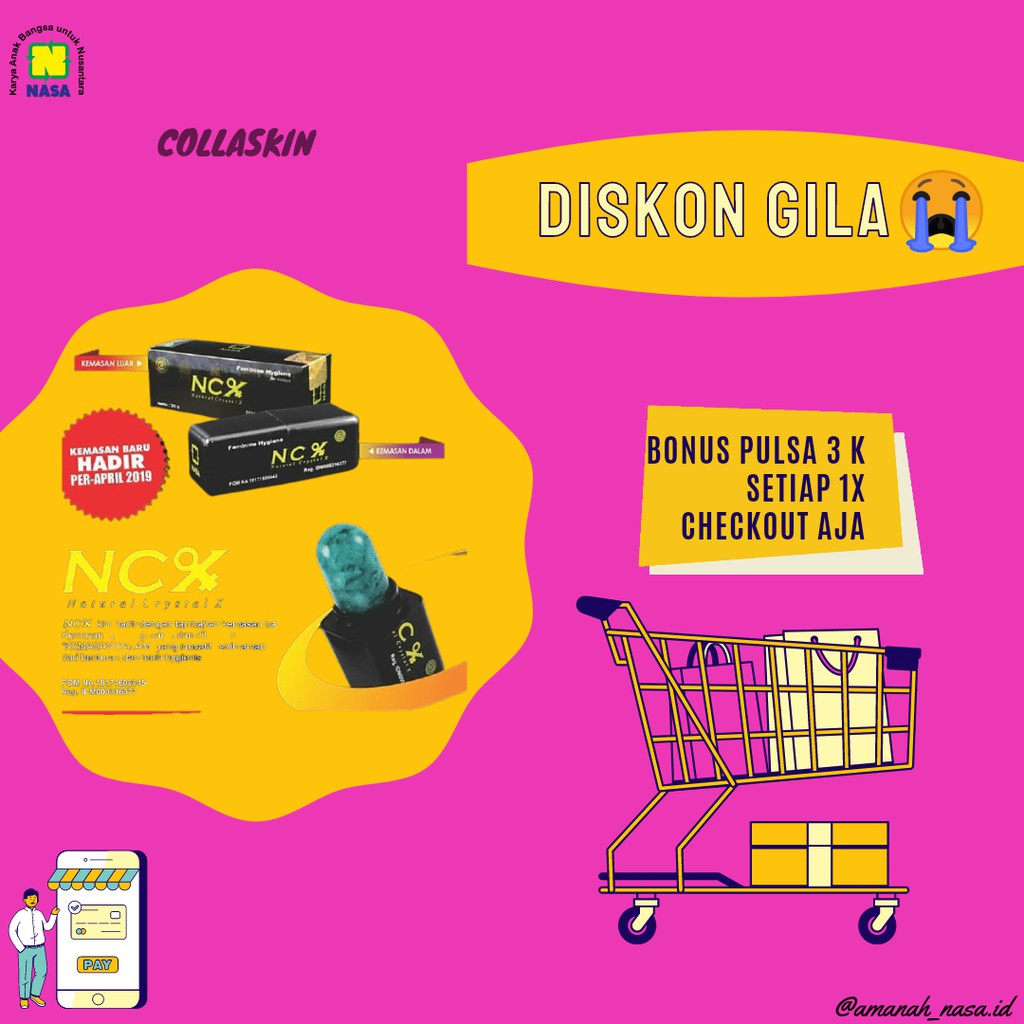 Crystal x/Ncx nasa/ncx nasa/crystal x nasa/crystal x obat keputihan