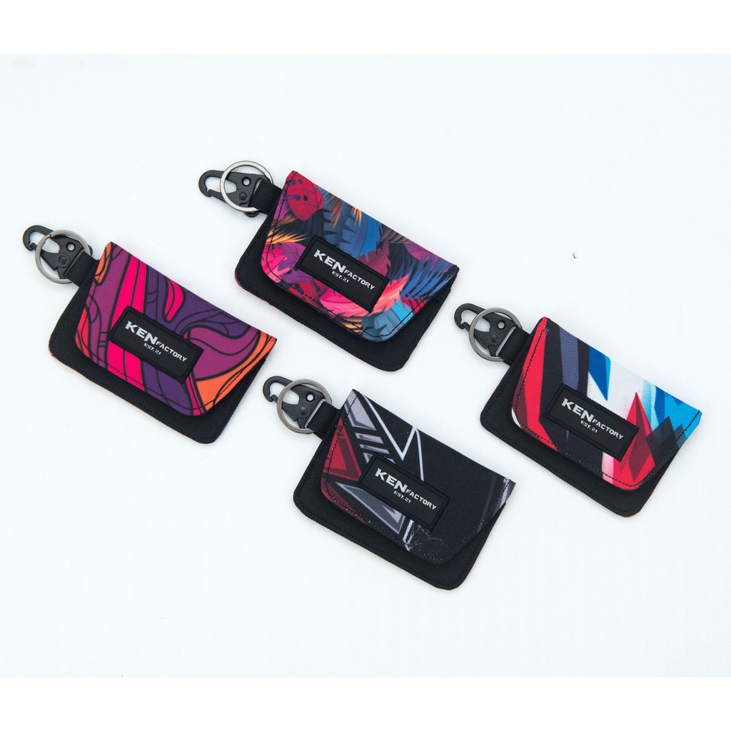 Dompet STNK Mobil Motor // Gantungan Kunci Motif Premium Pria Wanita Printing // Carabiner Premium - KENFACTORY