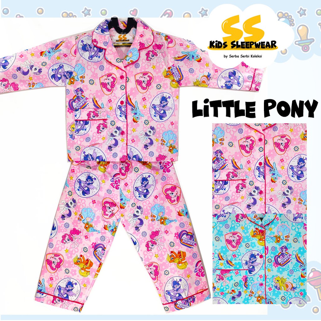 PIYAMA ANAK  LENGAN  PANJANG  BAJU  TIDUR  ANAK  KATUN PREMIUM 