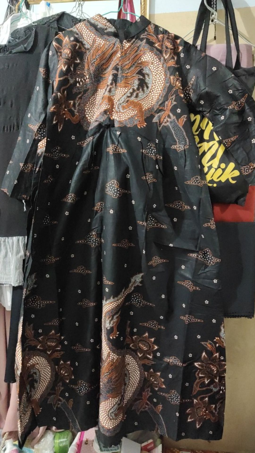 Gamis Batik Manggar, Padi,sekar,cantik,kubis,kipas,daun,kupu,